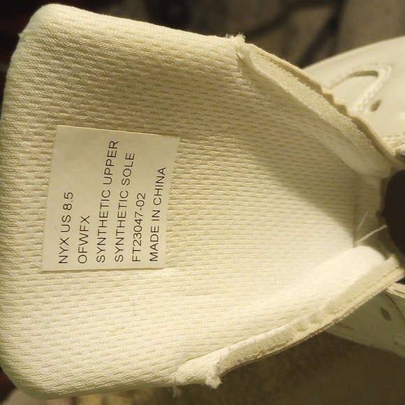 Candies Women's Retro Y2K Look White Chunky Platform Sneaker Size 8.5 w/out Box - Picture 7 of 8